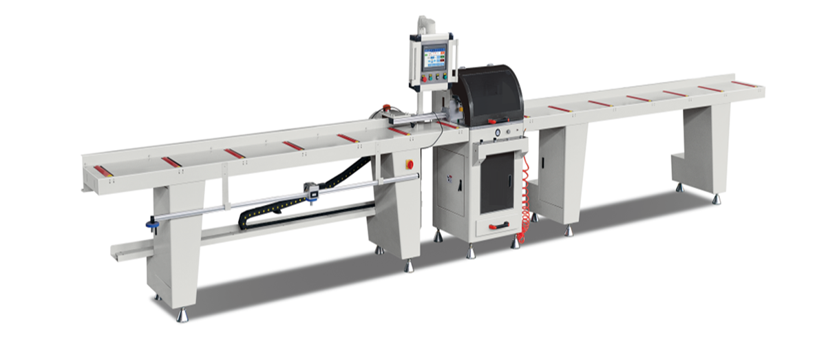 Aluminum profile CNC glass pressure bar saw LJY-CNC-350